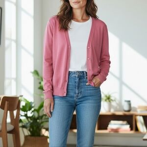 LOFT Pink Women's Cardigan